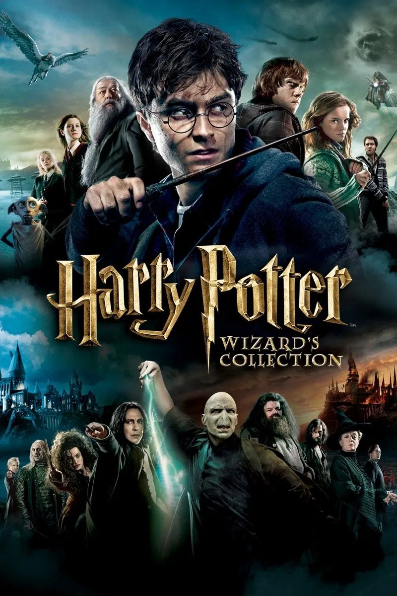 Harry Potter (2001-2011) Colección WEB-DL OPEN MATTE 1080p Latino
