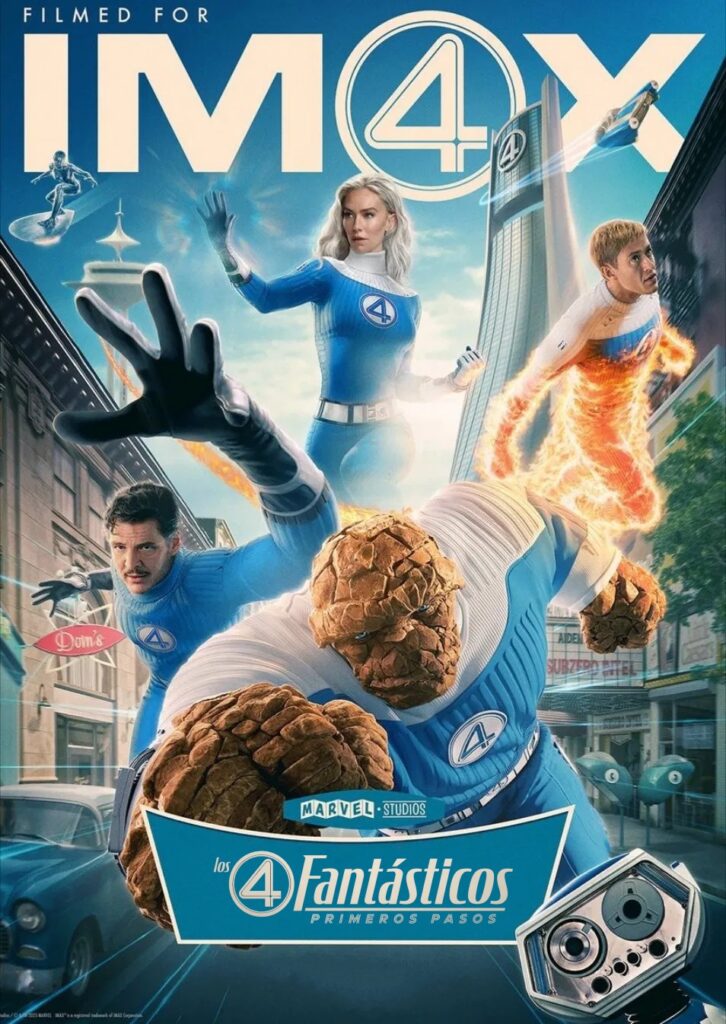 Los 4 Fantásticos: Primeros pasos (2025) IMAX WEB-DL 1080p Latino